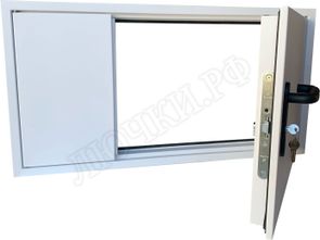 Люк сантехнический Противопожарный EIS60, 2 створки Люк сантехнический Противопожарный EIS60, 2 створки