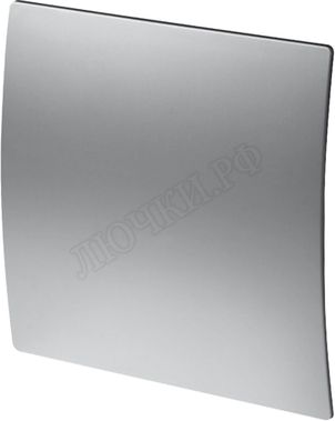 Вытяжной вентилятор Awenta System+, Silent, 100 KWS100T, Escudo, PET100, Серебро (сатин), пластик Вытяжной вентилятор Awenta System+, Silent, 100 KWS100T, Escudo, PET100, Серебро (сатин), пластик