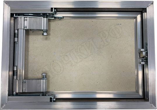 Люк под плитку Нажимной Мега Алюм 2.0, 1 створка 800*900 Люк под плитку Нажимной Мега Алюм 2.0, 1 створка 800*900