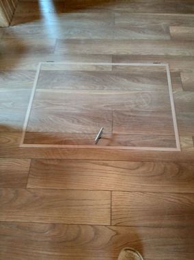 Напольный люк Самоподъемный Невидимка уголок 800*900 Напольный люк Самоподъемный Невидимка уголок 800*900