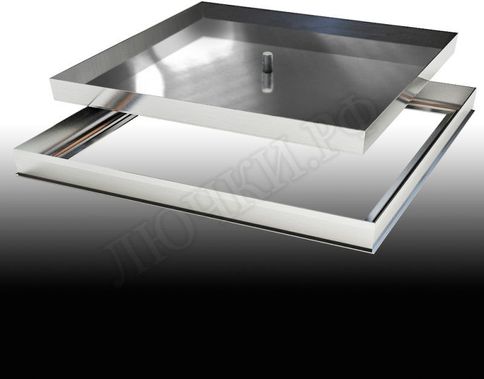 Напольный люк Премиум 54 мм 650*650, 1 створка Напольный люк Премиум 54 мм 650*650, 1 створка