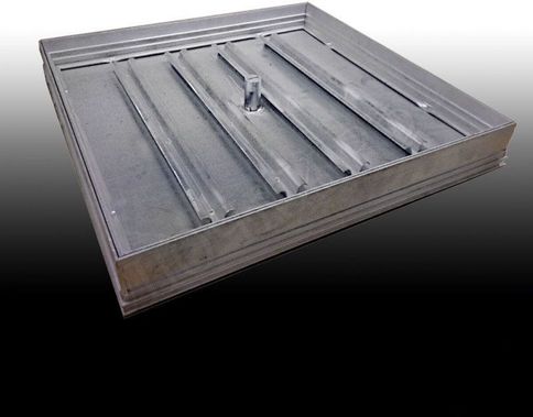 Напольный люк Премиум 54 мм 650*650, 1 створка Напольный люк Премиум 54 мм 650*650, 1 створка