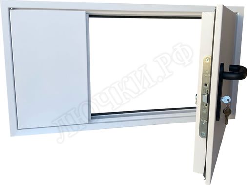 Люк сантехнический Противопожарный EIS60, 2 створки 1300*1900 Люк сантехнический Противопожарный EIS60, 2 створки 1300*1900