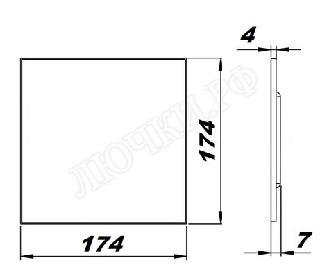 Вытяжной вентилятор airRoxy HS, красный, 01-173 Вытяжной вентилятор airRoxy HS, красный, 01-173