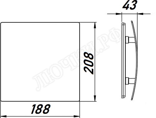 Вытяжной вентилятор Awenta System+, Silent, 125, KWS125M, PEI125, Нержавеющая сталь Вытяжной вентилятор Awenta System+, Silent, 125, KWS125M, PEI125, Нержавеющая сталь