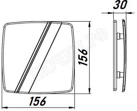 Вытяжной вентилятор Awenta System+, Silent, 100, KWS100T, PLS100, Серебро (сатин), пластик Вытяжной вентилятор Awenta System+, Silent, 100, KWS100T, PLS100, Серебро (сатин), пластик