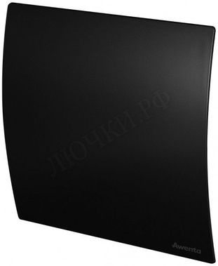 Вытяжной вентилятор Awenta System+, Silent, 125 KWS125T, Escudo, PECB125M, Чёрный матовый, пластик Вытяжной вентилятор Awenta System+, Silent, 125 KWS125T, Escudo, PECB125M, Чёрный матовый, пластик
