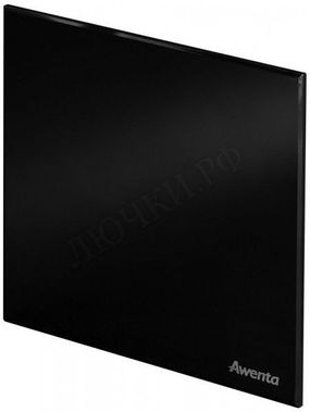 Вытяжной вентилятор Awenta System+, Silent, 125 KWS125M, Trax, PTCB125P, Чёрный глянцевый, пластик Вытяжной вентилятор Awenta System+, Silent, 125 KWS125M, Trax, PTCB125P, Чёрный глянцевый, пластик
