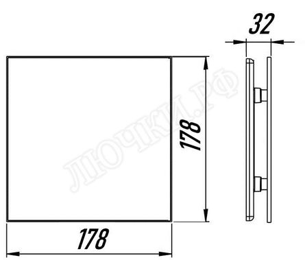 Вытяжной вентилятор Awenta System+, Silent, 125, KWS125T, PTG125, Белый матовый, стекло Вытяжной вентилятор Awenta System+, Silent, 125, KWS125T, PTG125, Белый матовый, стекло